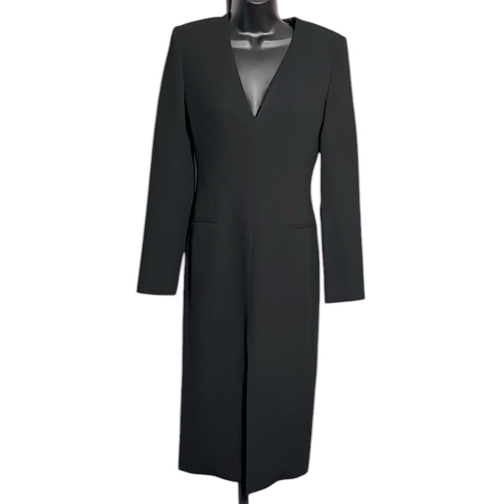 Elegant Black Long Sleeve Dress